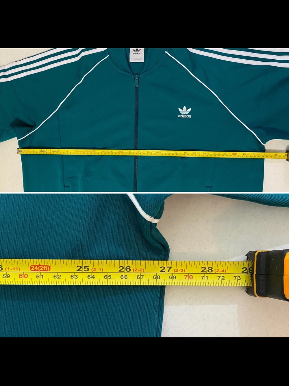 Brand new with tags - adidas Teal Track Jacket and Pants - Mens 2XL - Picture 9 of 12